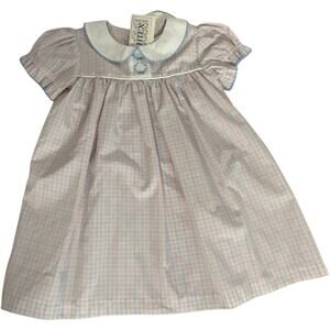 Ishtex‎ Plaid Girl's Dress NWT size 4T
